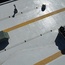-Just-completed-Safety-Yellow-Silicone-Walk-Path-Installation 0