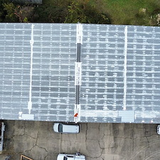 10-Year-Uniflex-White-Acrylic-Roof-System-over-metal-for-Trauma-One-in-Yulee-Florida 4