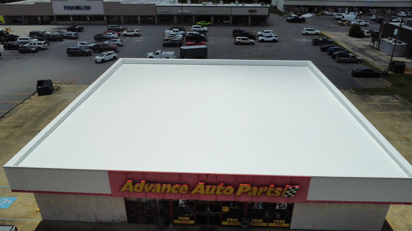 15-Year GAF High Solids Silicone System At Advanced Auto