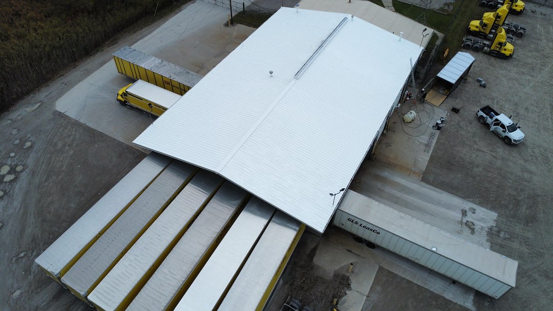 15-Year GAF HS Silicone System Over Metal Roof