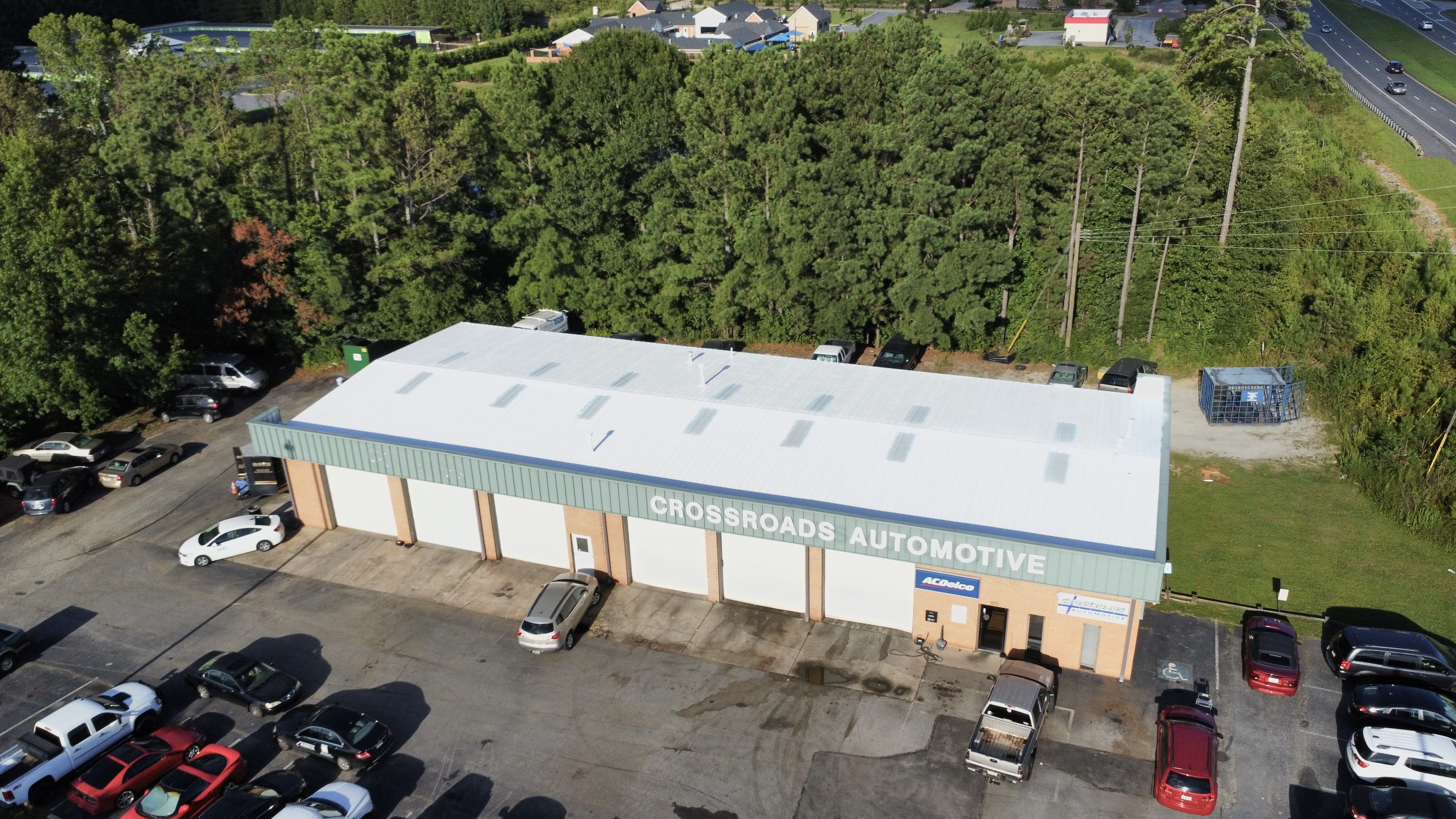 Roof Restoration for Crossroads Automotive in Newnan, Georgia